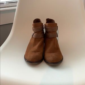 Brown booties